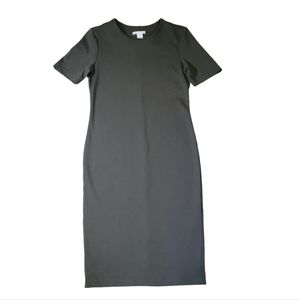 H&M Olive Green Bodycon Dress
